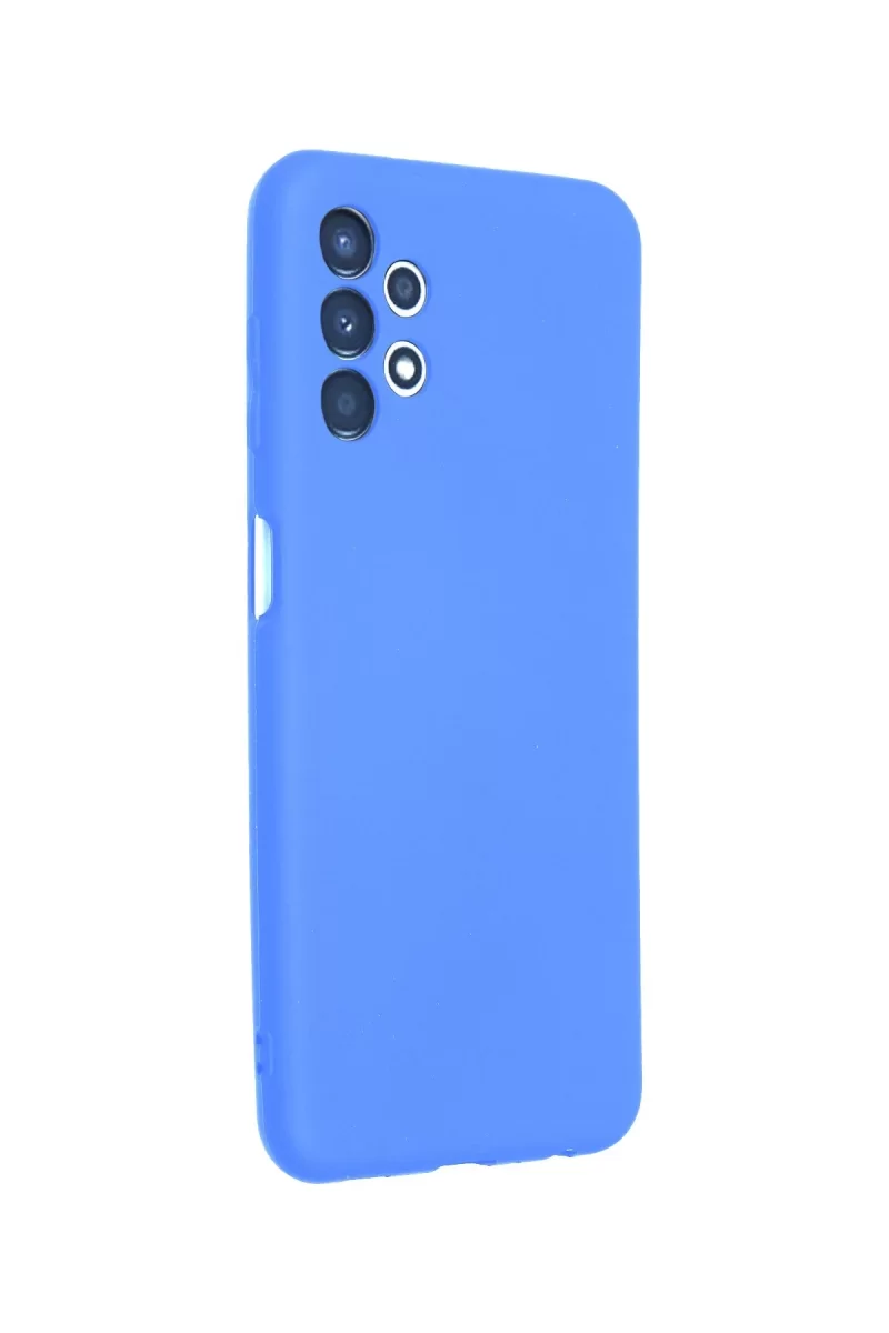 Newface Samsung Galaxy A13 4G Kılıf First Silikon - Mavi