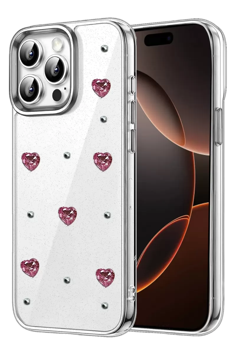Newface Apple iPhone 14 Pro Max Fiyonk Desenli Kapak - Desen 3