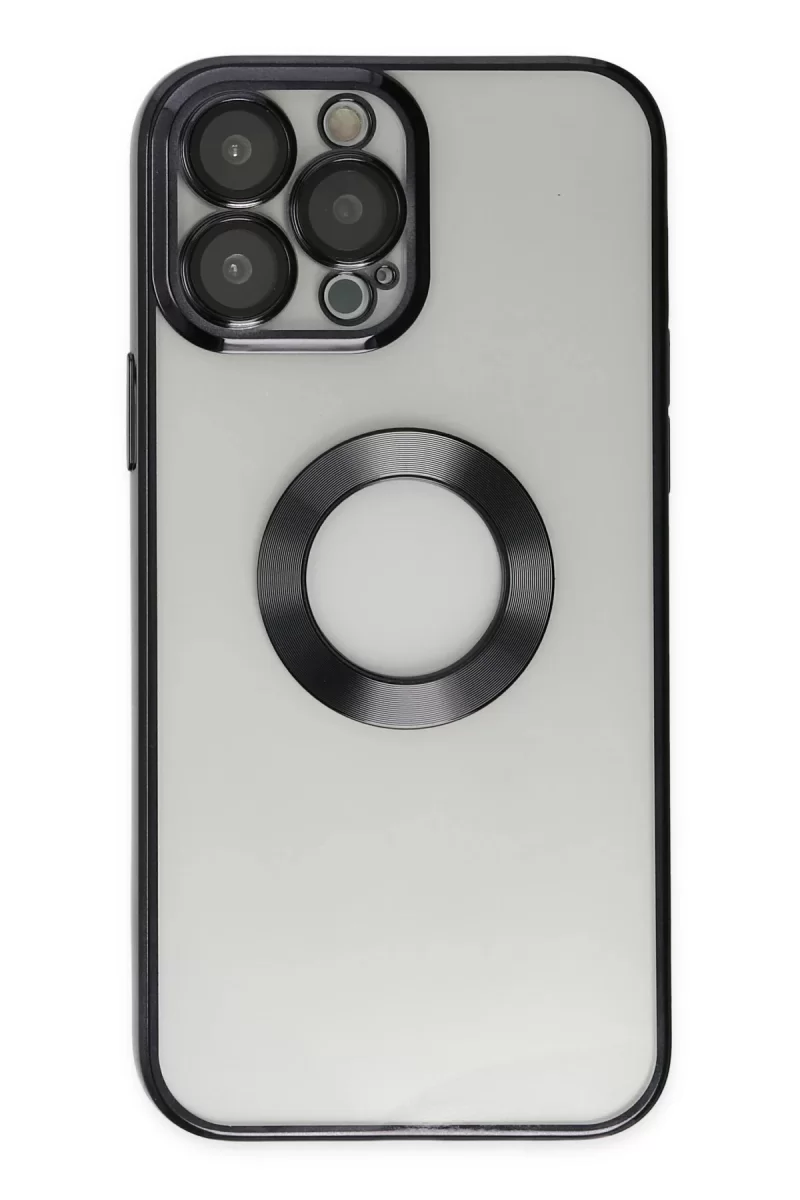 Newface Apple iPhone 14 Pro Kılıf Slot Silikon - Siyah