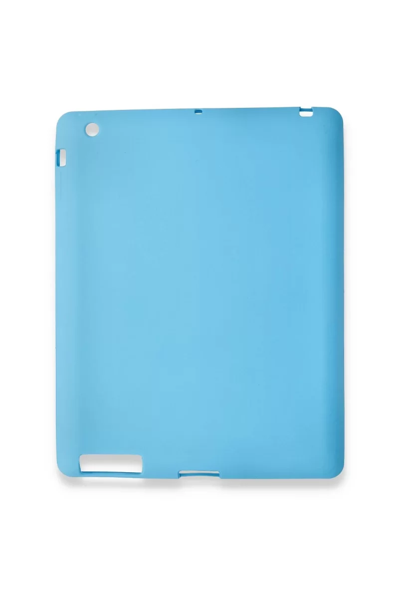 Newface Apple iPad 4 9.7 Kılıf Evo Tablet Silikon - Mavi