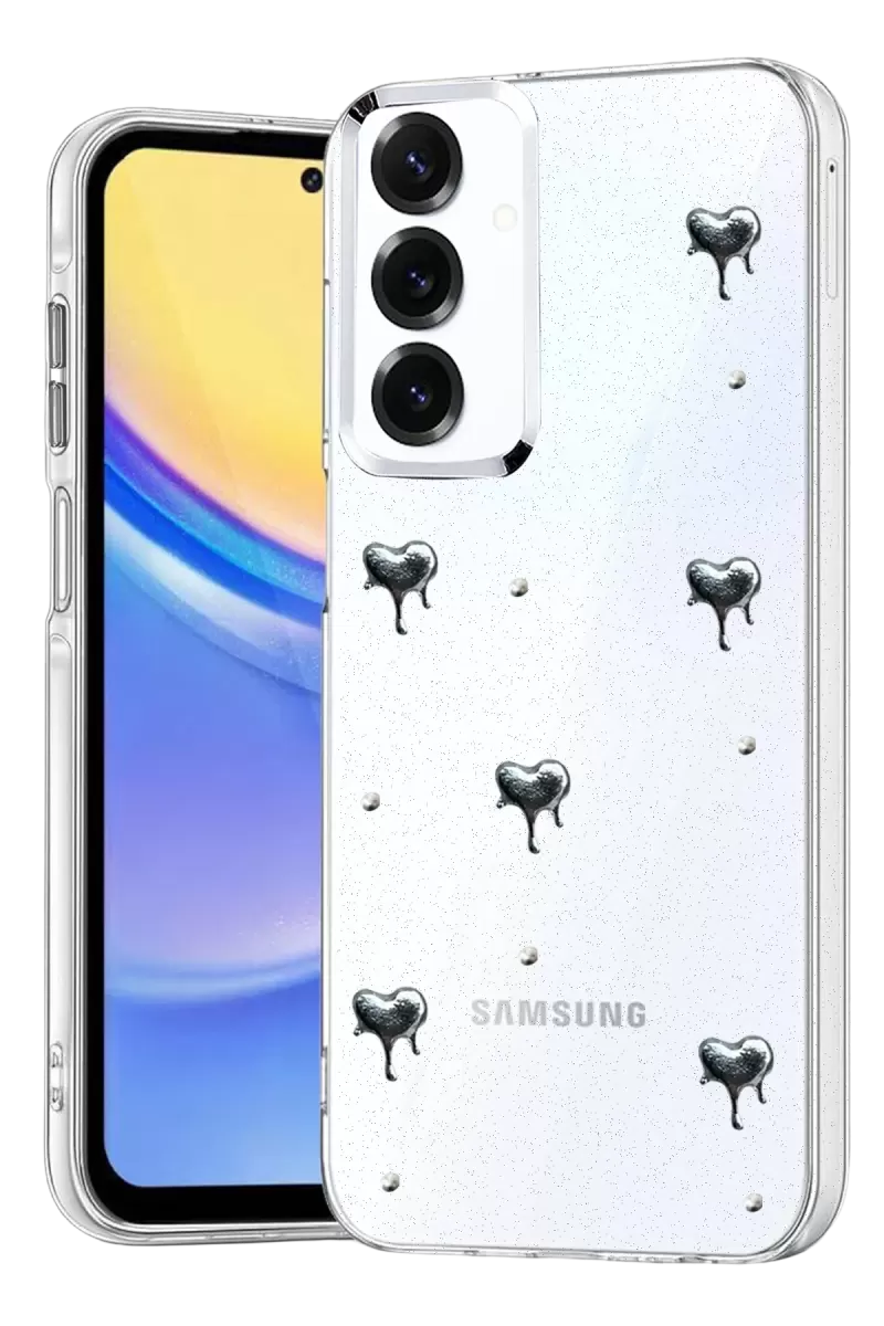 Newface Samsung Galaxy A24 4G Fiyonk Desenli Kapak - Desen 1