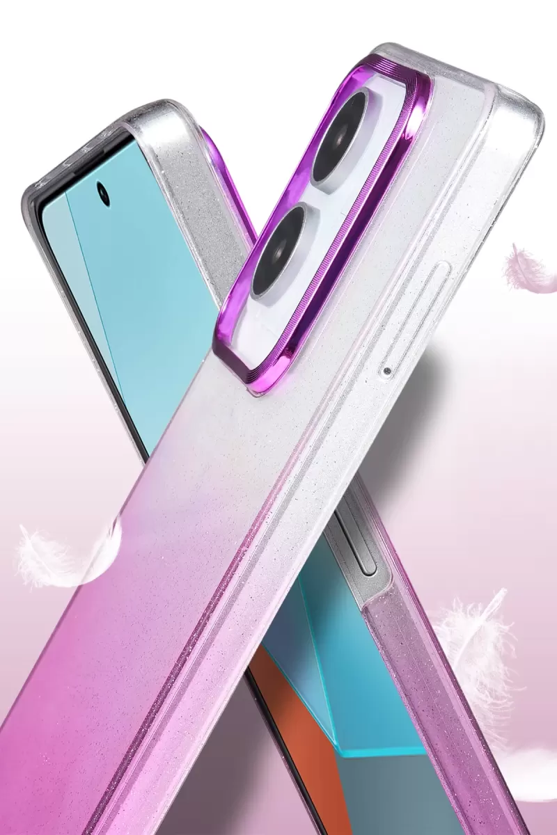 Newface Xiaomi Redmi Note 13 Pro 4G Glossy Kapak - Çöl Titanyum