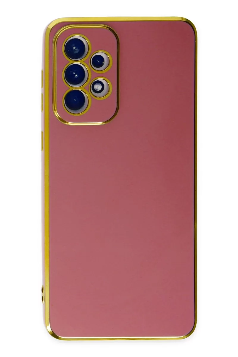 Newface Samsung Galaxy A73 5G Kılıf Volet Silikon - Kırmızı