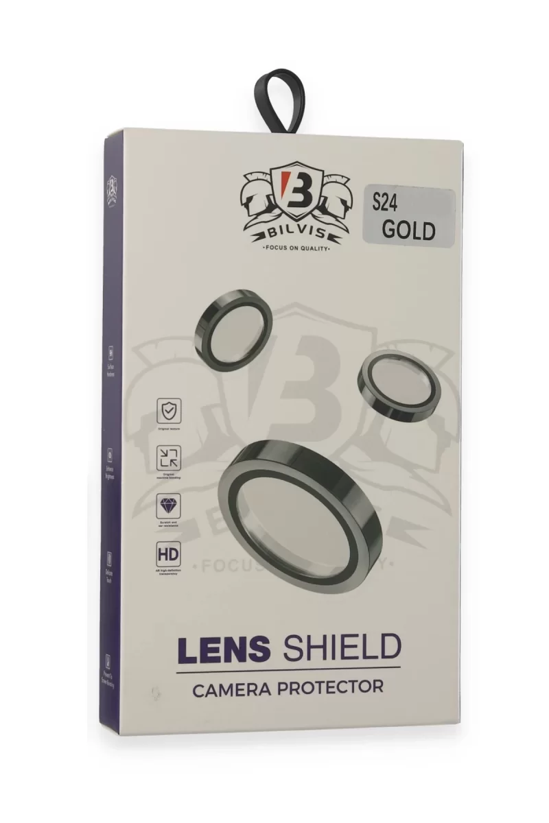 Newface Samsung Galaxy S24 Bilvis Titan Kamera Lens - Gold