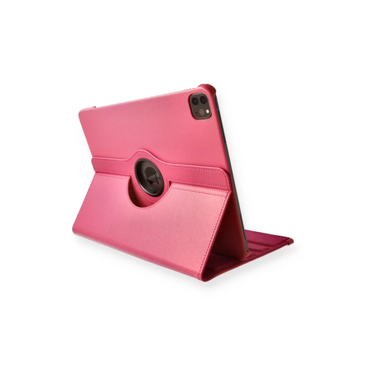 Newface Apple iPad Pro 11 (2020) Kılıf 360 Tablet Deri Kılıf - Pembe