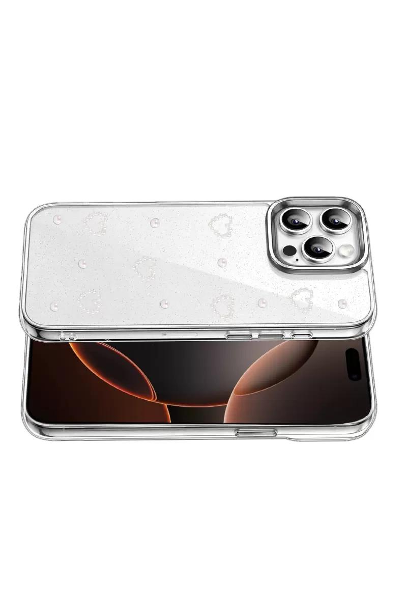 Newface Apple iPhone 14 Pro Max Fiyonk Desenli Kapak - Desen 10