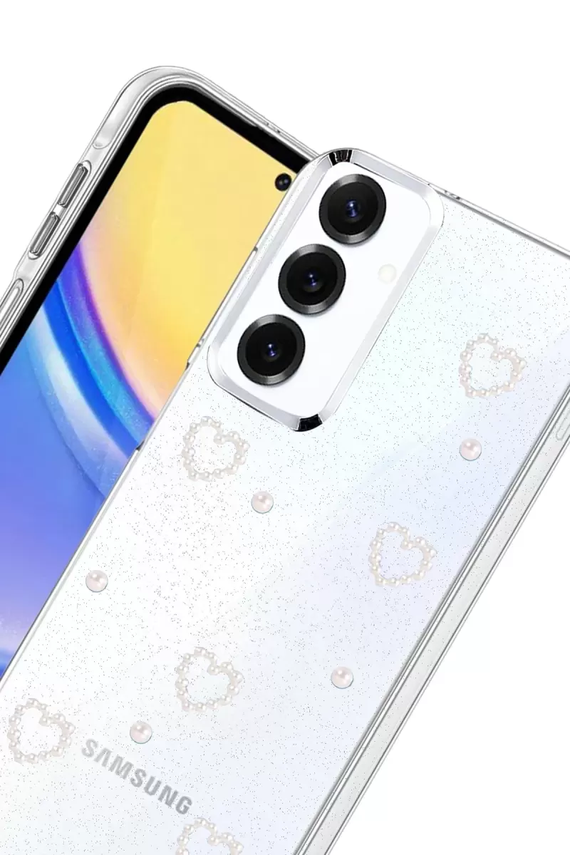 Newface Samsung Galaxy A34 5G Fiyonk Desenli Kapak - Desen 10
