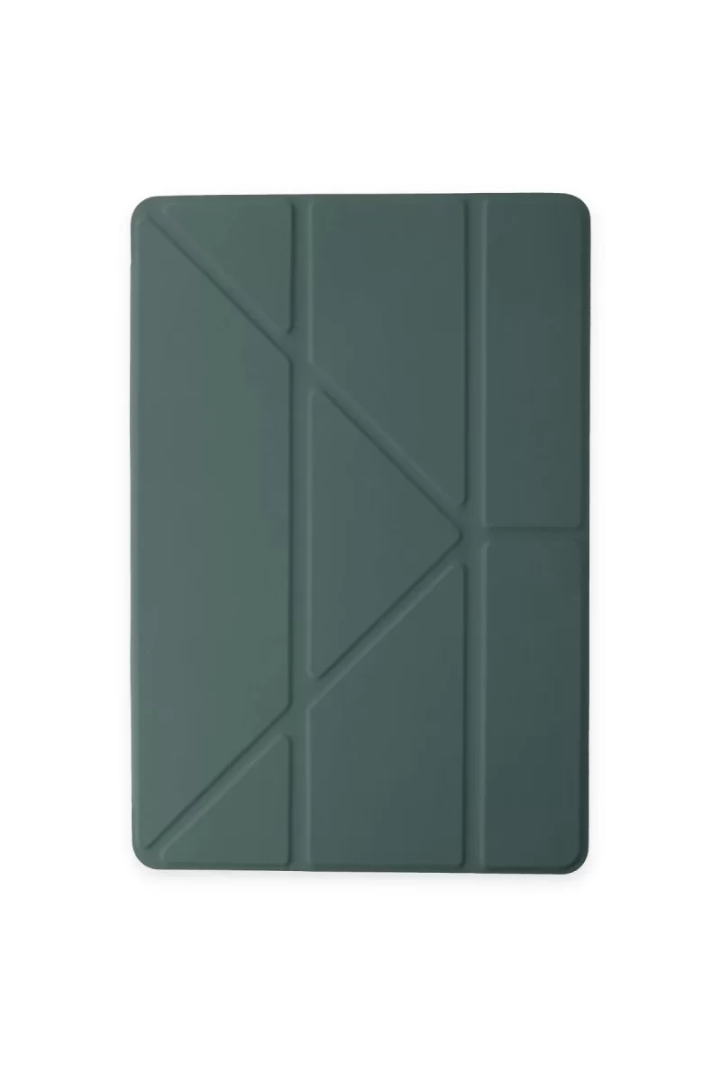 Newface Apple iPad Pro 11 (2018) Kılıf Kalemlikli Mars Tablet Kılıfı - Koyu Yeşil
