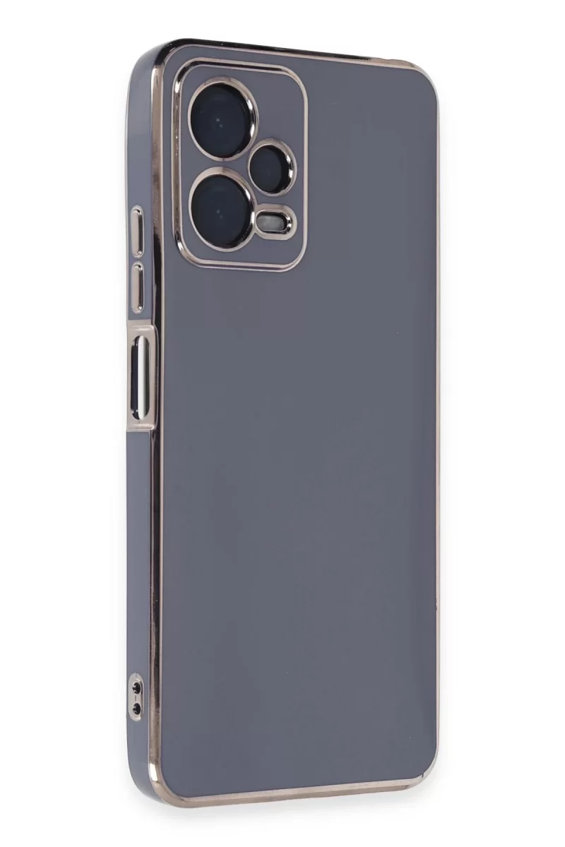 Newface Xiaomi Poco X5 5G Kılıf Volet Silikon - Mavi