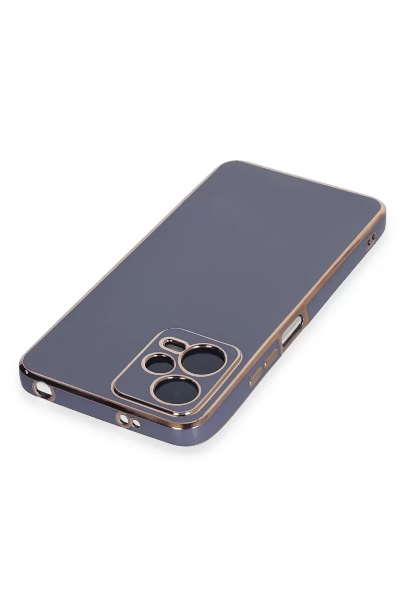 Newface Xiaomi Poco X5 5G Kılıf Volet Silikon - Mavi
