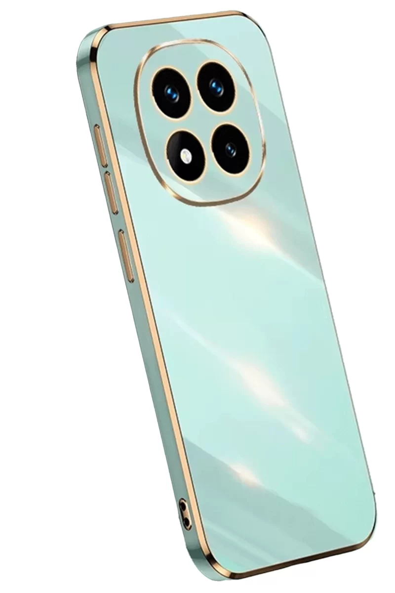 Newface Xiaomi Redmi Note 14 Pro Plus Kılıf Volet Silikon - Açık Yeşil