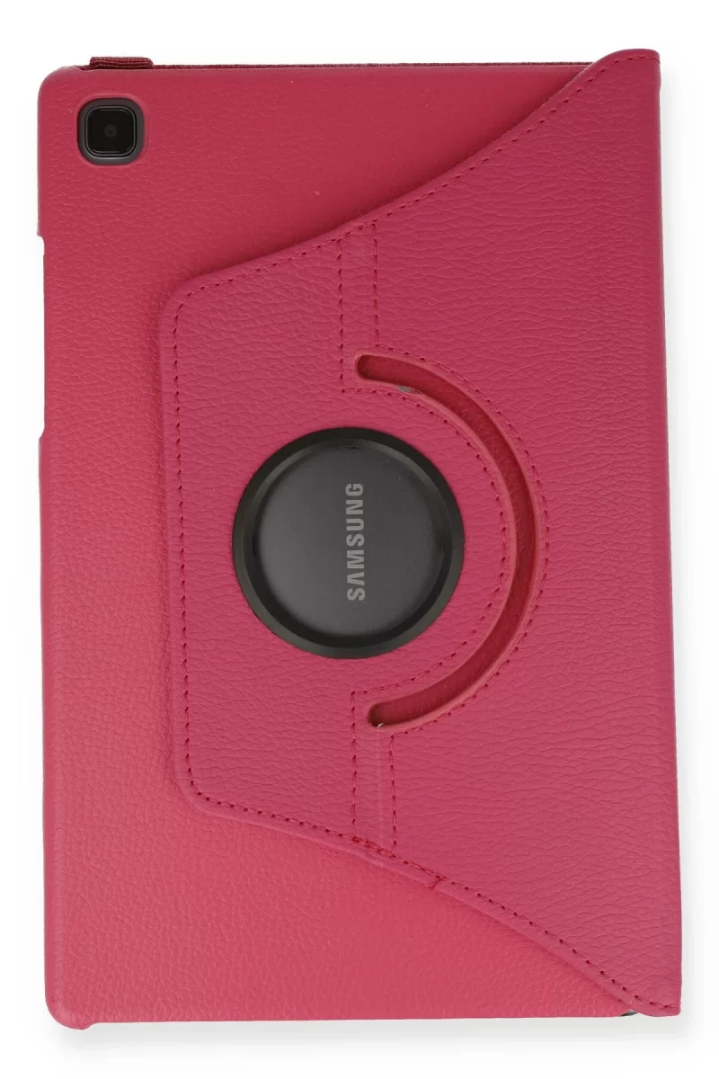 Newface Samsung Galaxy T500 Tab A7 10.4 Kılıf 360 Tablet Deri Kılıf - Pembe