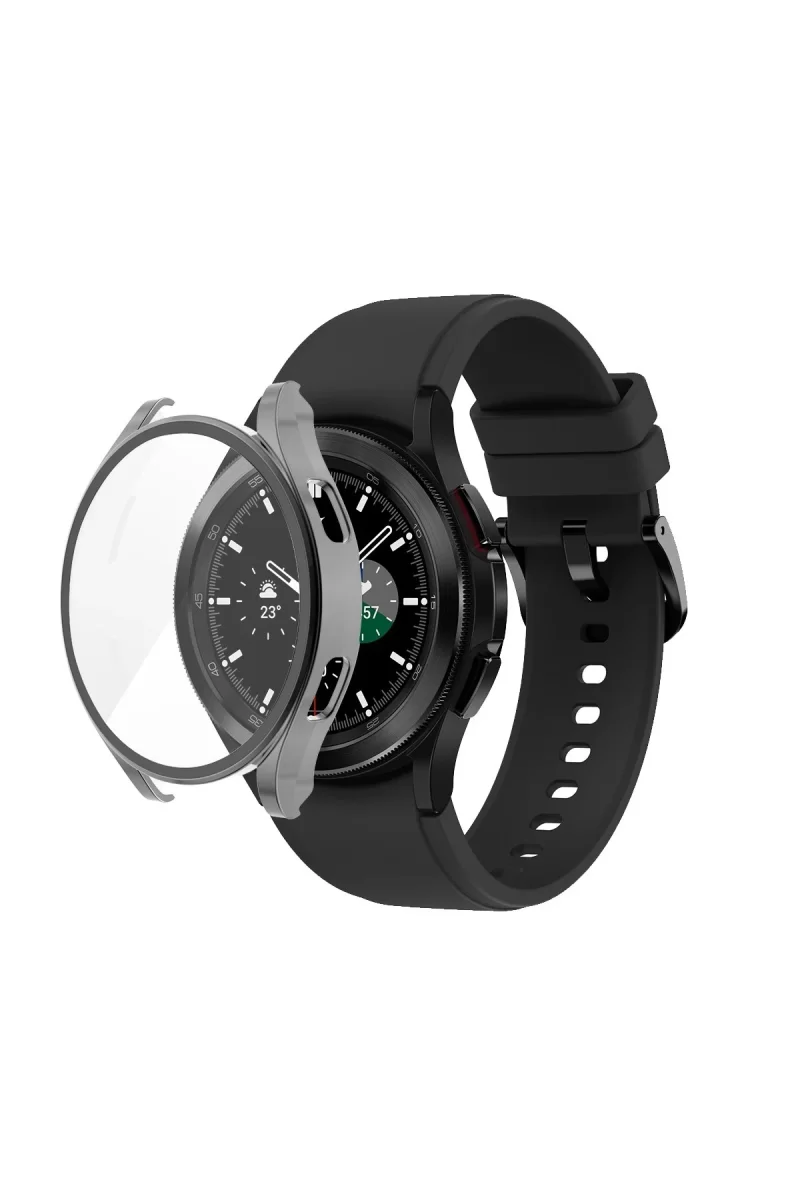 Newface Watch 5 40mm Wall Camlı Kasa Ekran Koruyucu - Uzay Grisi