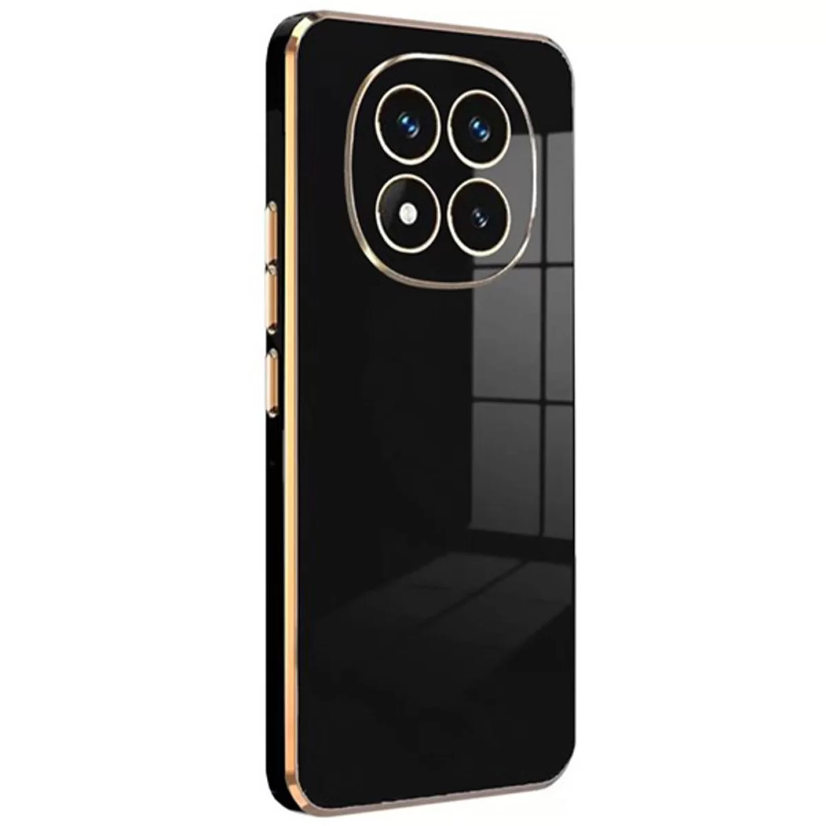 Newface Xiaomi Redmi Note 14 Pro 4G Kılıf Volet Silikon - Siyah
