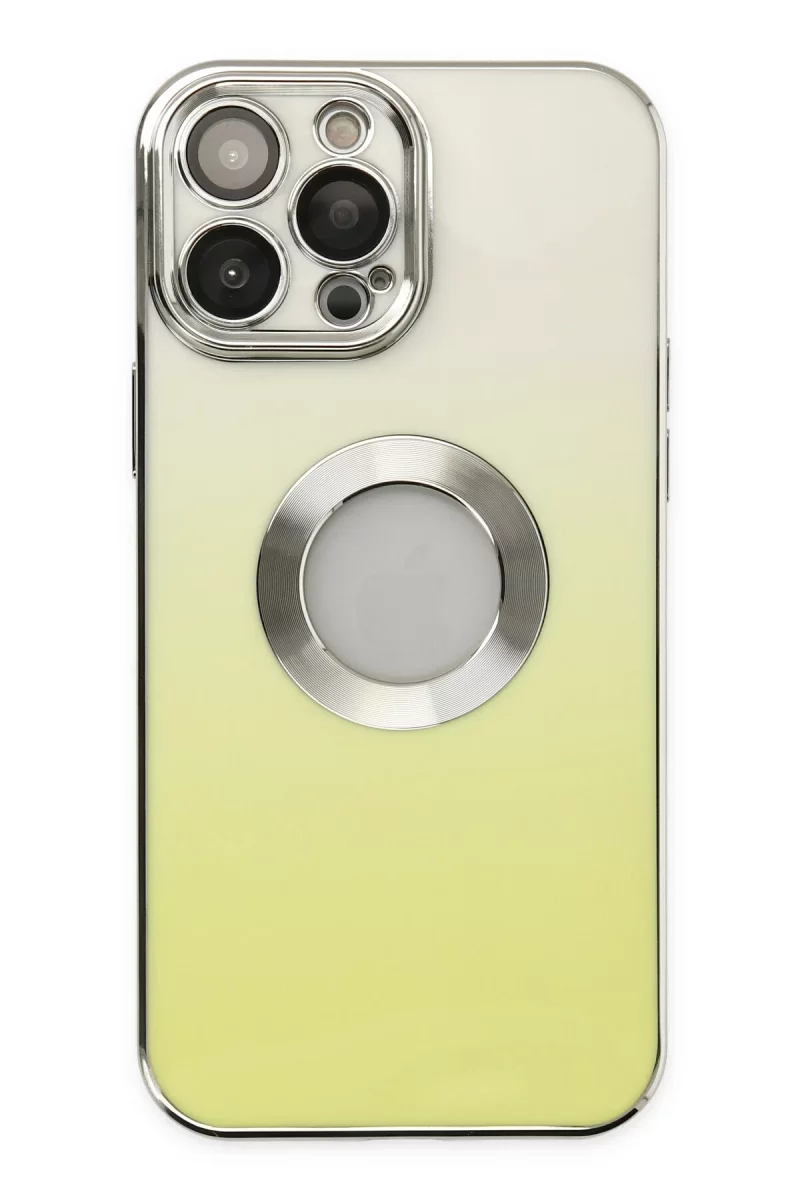 Newface Apple iPhone 13 Pro Kılıf Best Silikon - Sarı