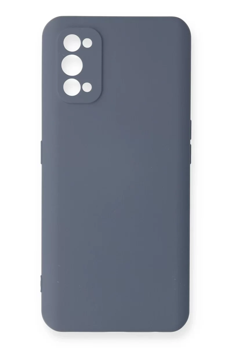 Newface Realme 7 Pro Kılıf Nano içi Kadife Silikon - Gri