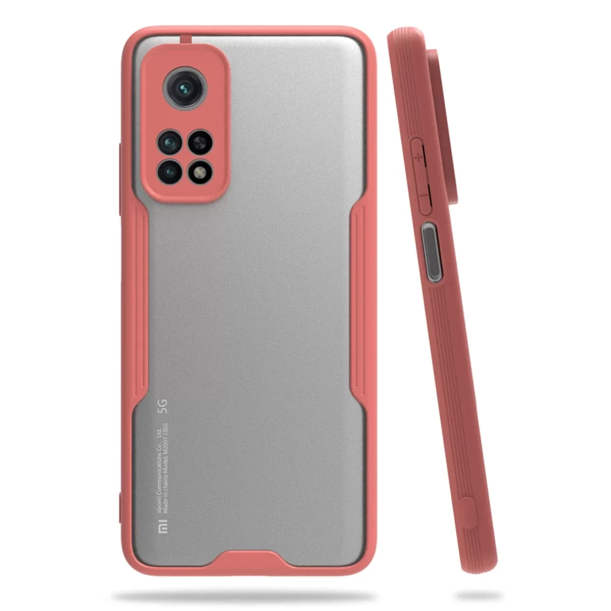Newface Xiaomi Mi 10T Pro Kılıf Platin Silikon - Pembe
