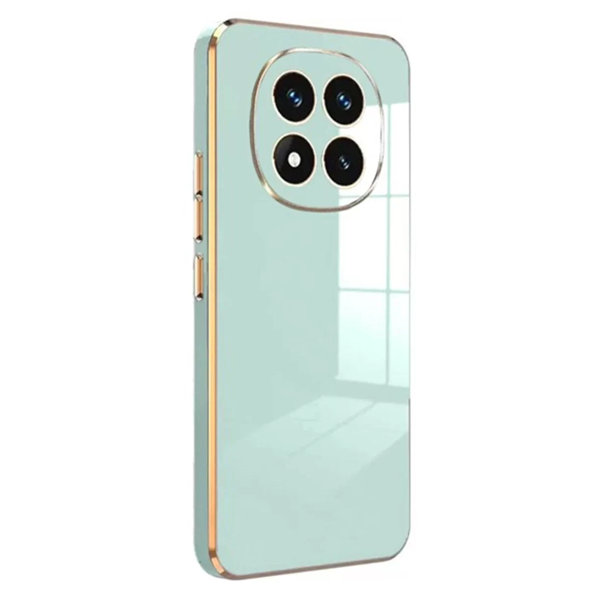Newface Xiaomi Redmi Note 14 Pro 4G Kılıf Volet Silikon - Açık Yeşil