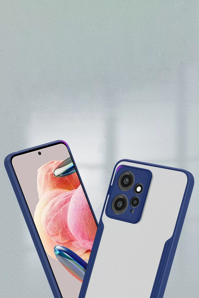 Newface Xiaomi Redmi Note 12 4G Kılıf Platin Silikon - Sarı