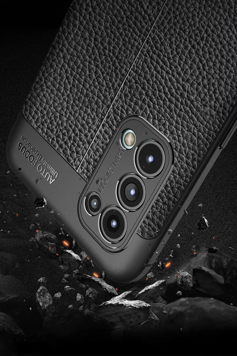 Newface Oppo Reno 5 Kılıf Auto Focus Kapak - Lacivert