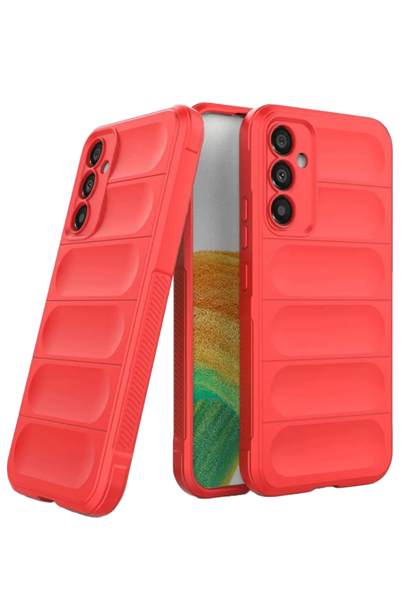 Newface Samsung A36 Kılıf Optimum Silikon - Kırmızı