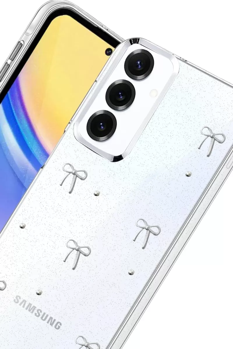 Newface Samsung Galaxy S24 FE Fiyonk Desenli Kapak - Desen 5