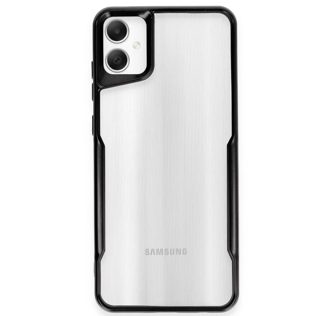 Newface Samsung Galaxy A06 Kılıf Boyi Silikon Kapak - Siyah