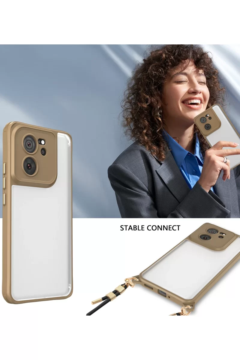 Newface Xiaomi Mi 13T Pro Kılıf Penta Silikon Kılıf - Titan Gri