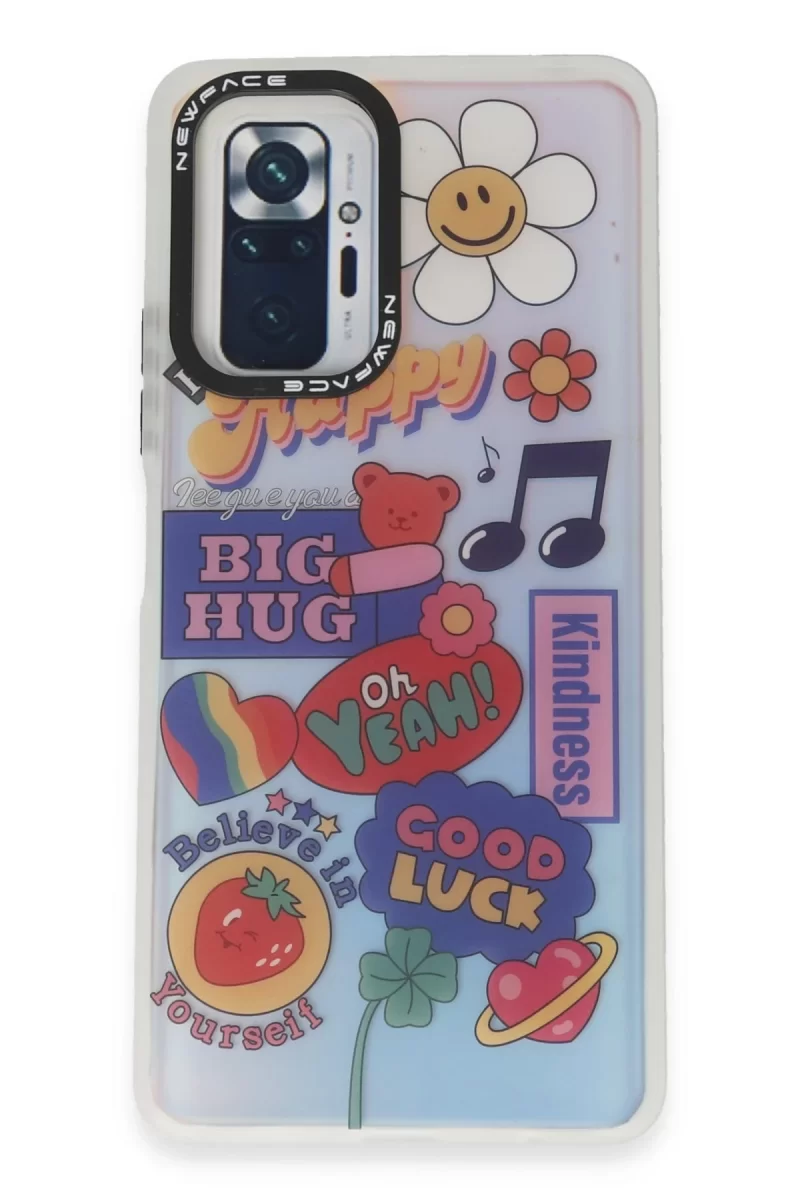 Newface Xiaomi Redmi Note 10 Pro Kılıf Estoril Desenli Kapak - Estoril - 15