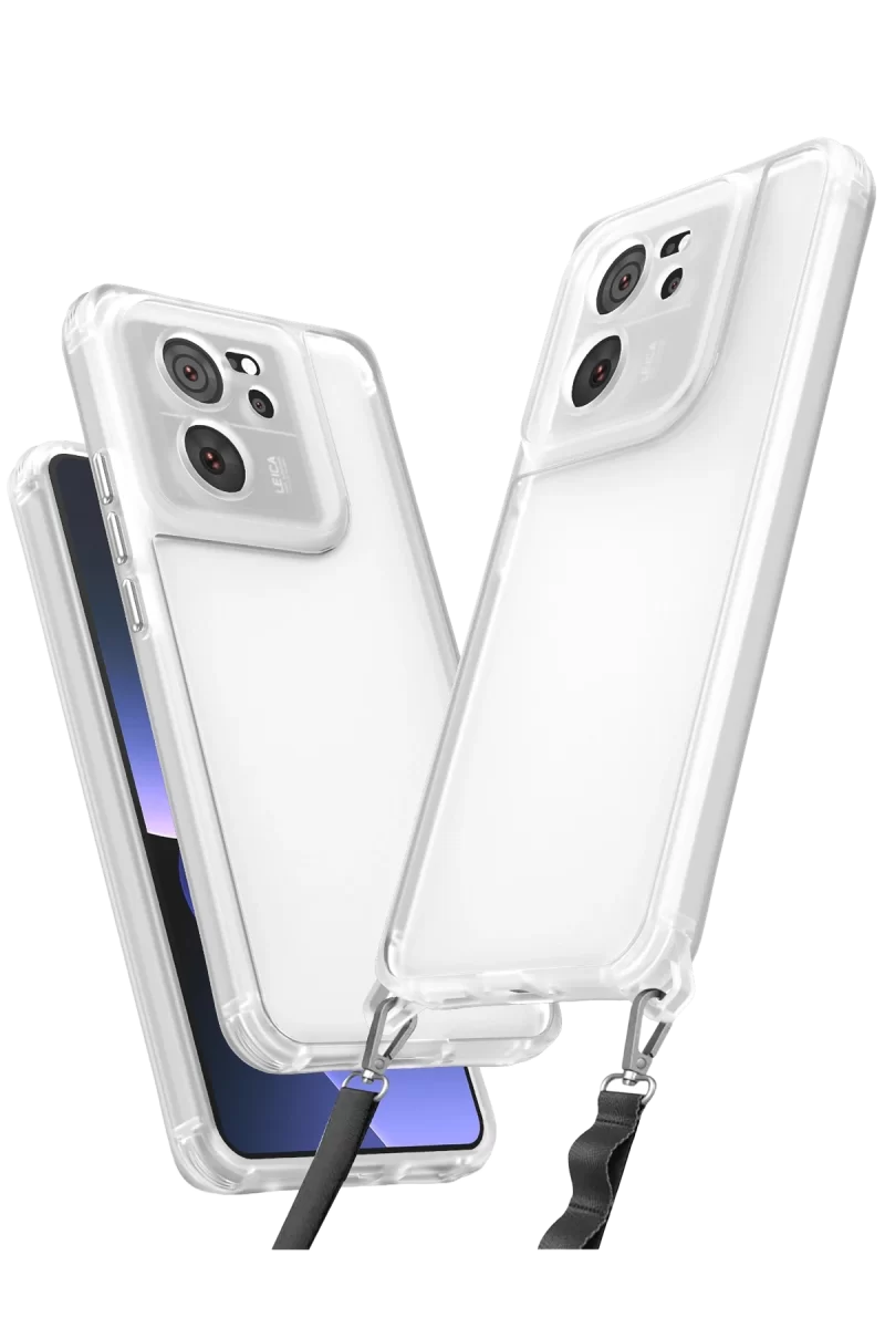 Newface Xiaomi Mi 13T Pro Kılıf Penta Silikon Kılıf - Şeffaf