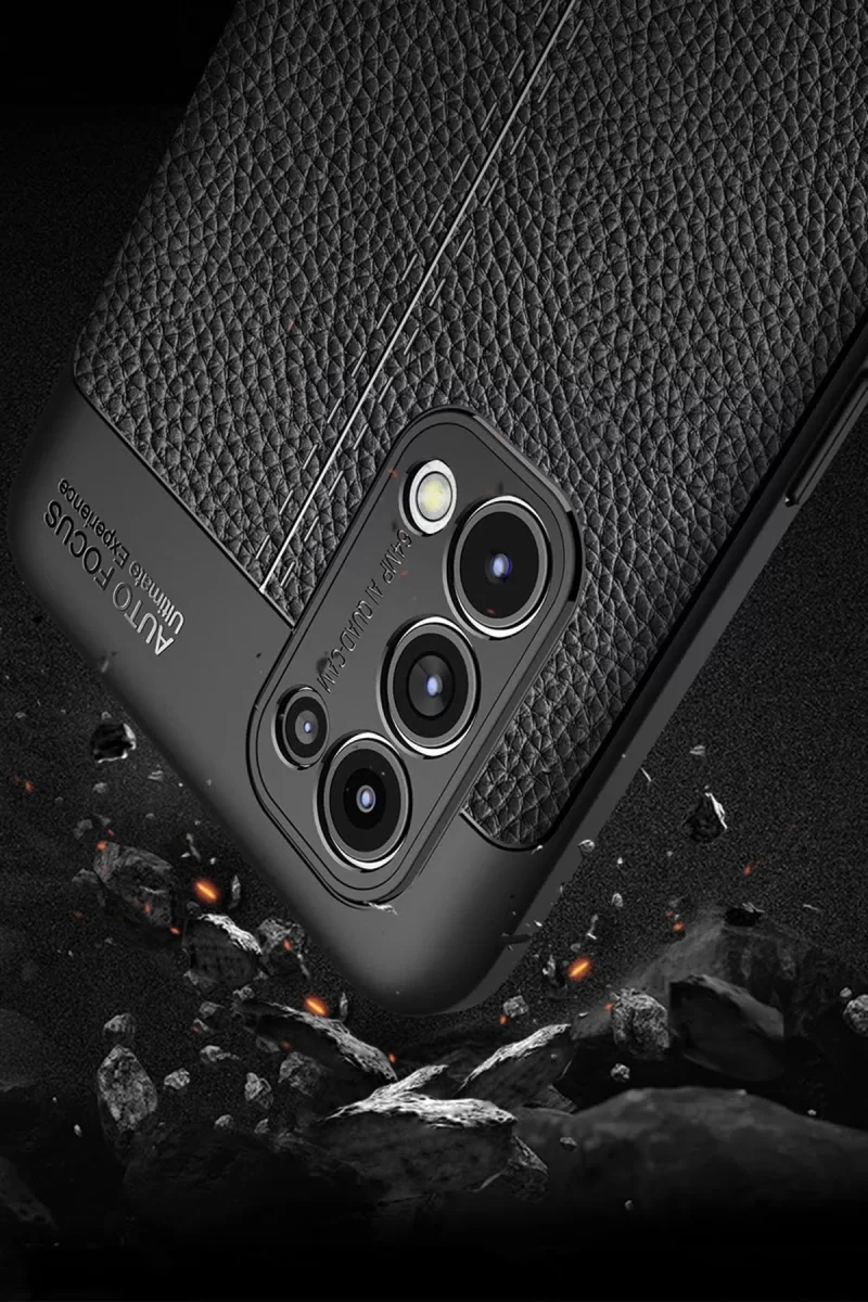 Newface Oppo Reno 5 Pro Kılıf Auto Focus Kapak - Kırmızı