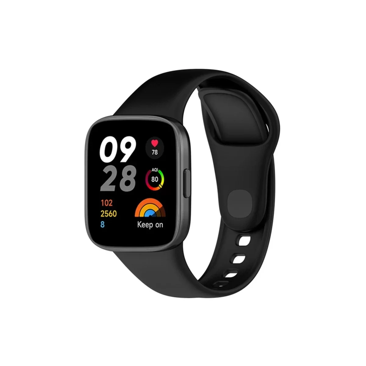 Newface Xiaomi Redmi Watch 3 Klasik Kordon - Siyah