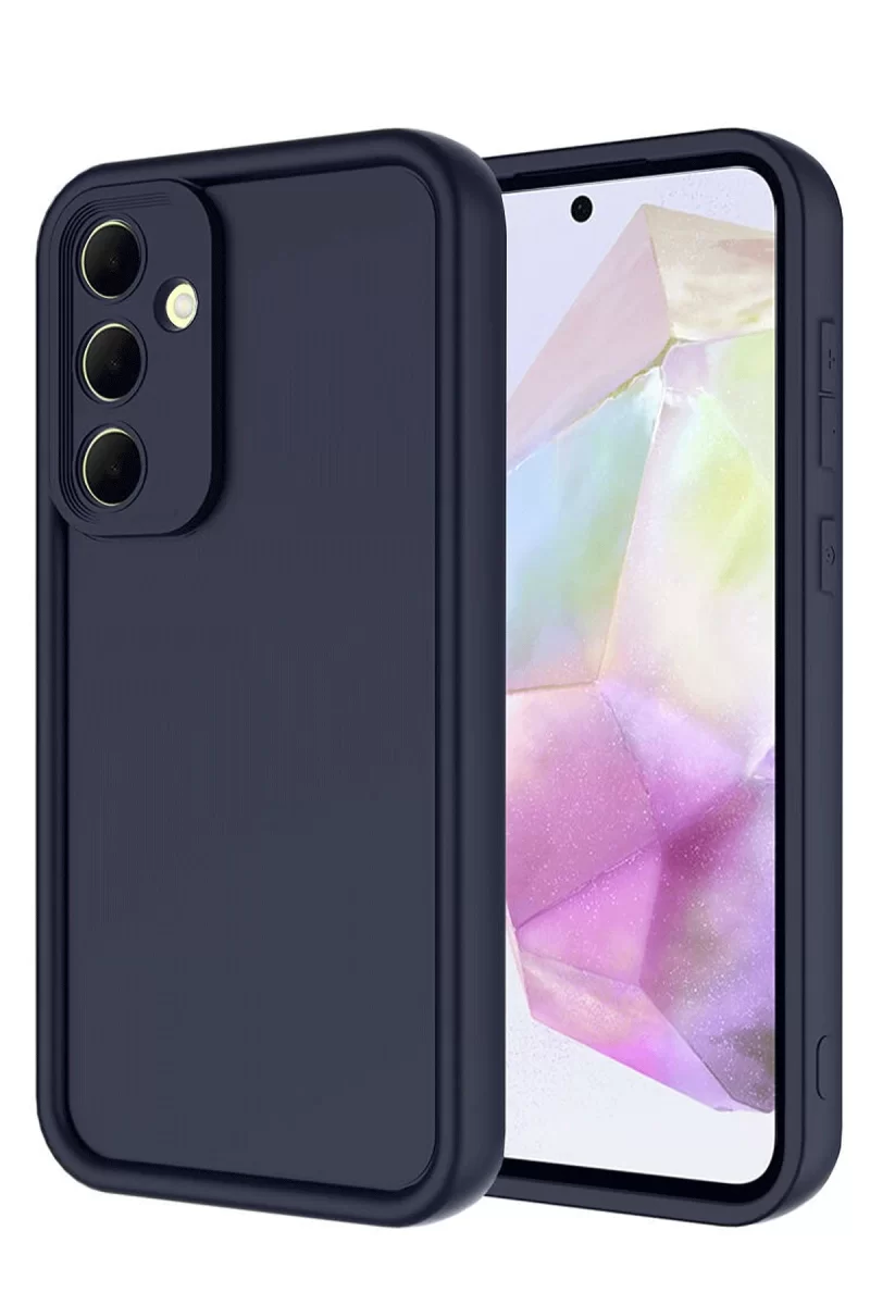 Newface Samsung Galaxy A26 Kılıf Viera Silikon - Lacivert