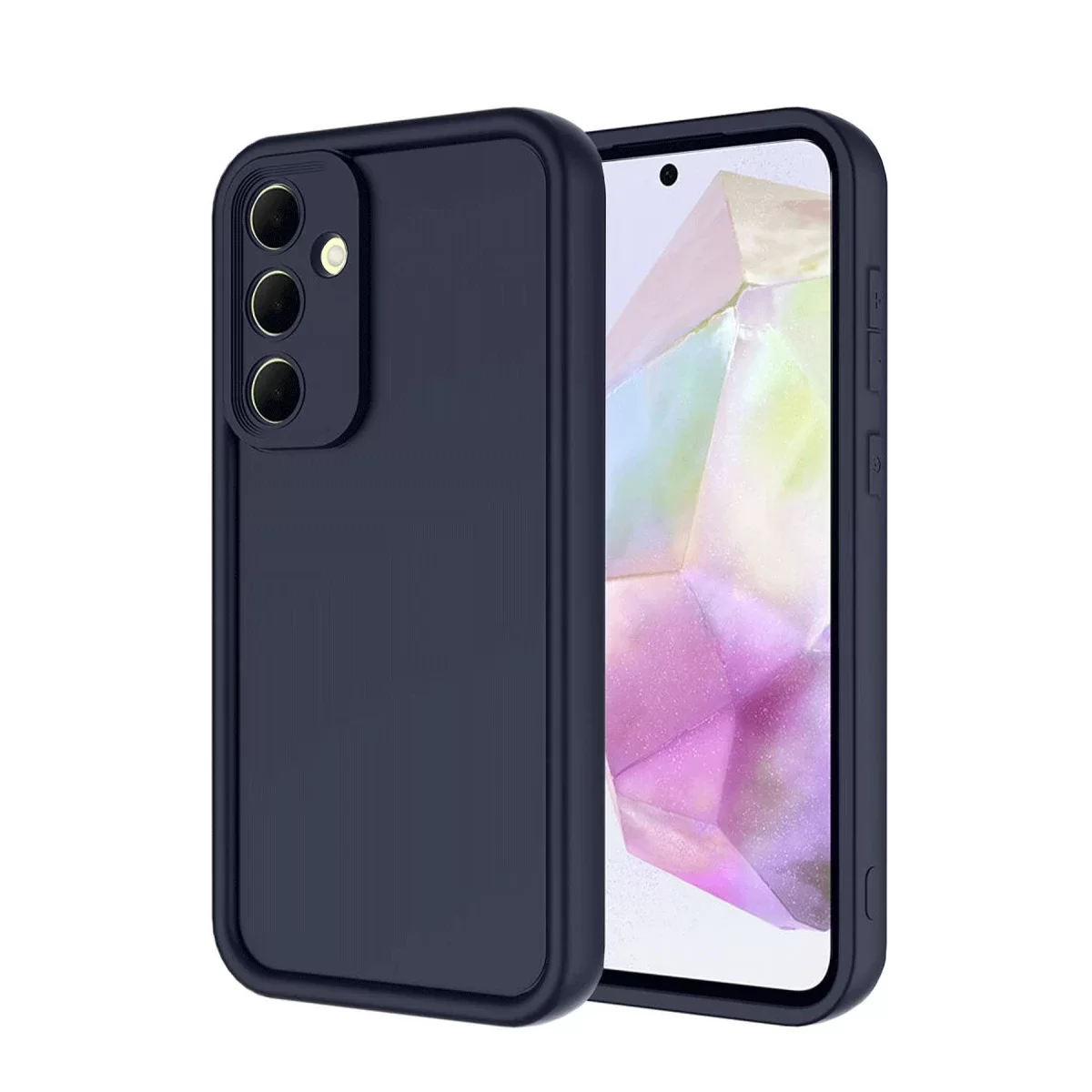 Newface Samsung Galaxy A26 Kılıf Viera Silikon - Lacivert