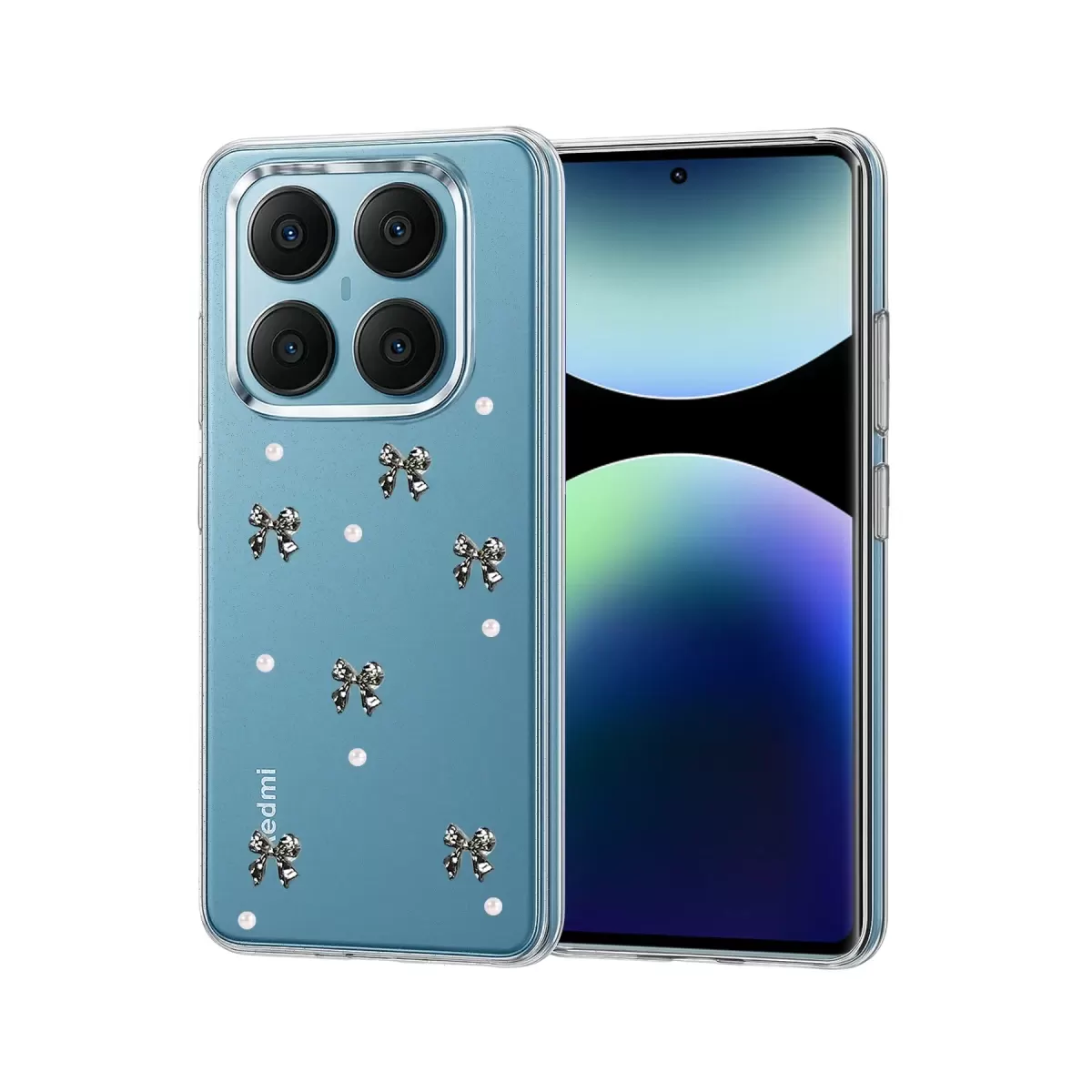 Newface Xiaomi Redmi Note 14 Pro 4G Fiyonk Desenli Kapak - Desen 8