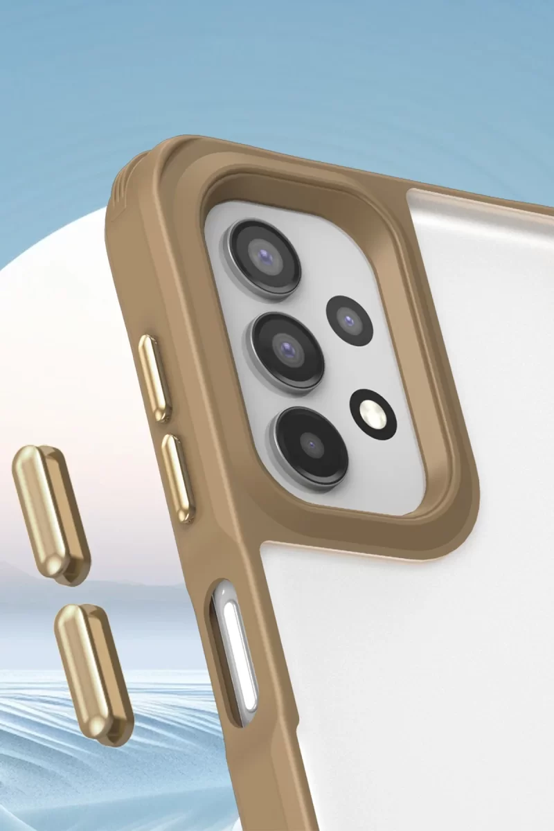 Newface Samsung Galaxy A52 Kılıf Penta Silikon Kılıf - Lacivert
