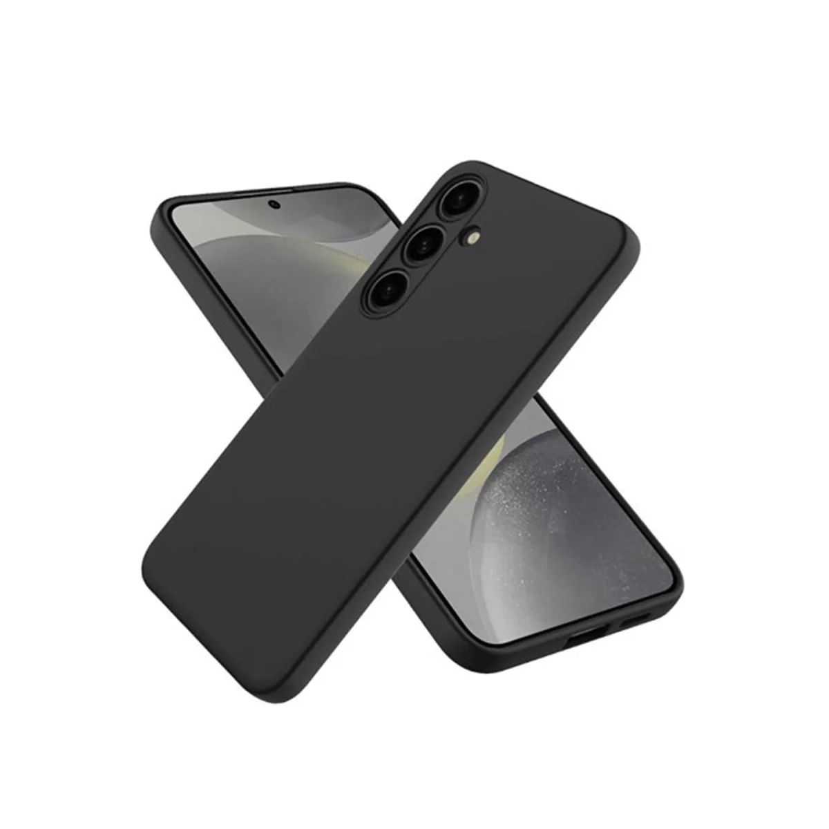 Newface Samsung Galaxy A56 Kılıf First Silikon - Siyah