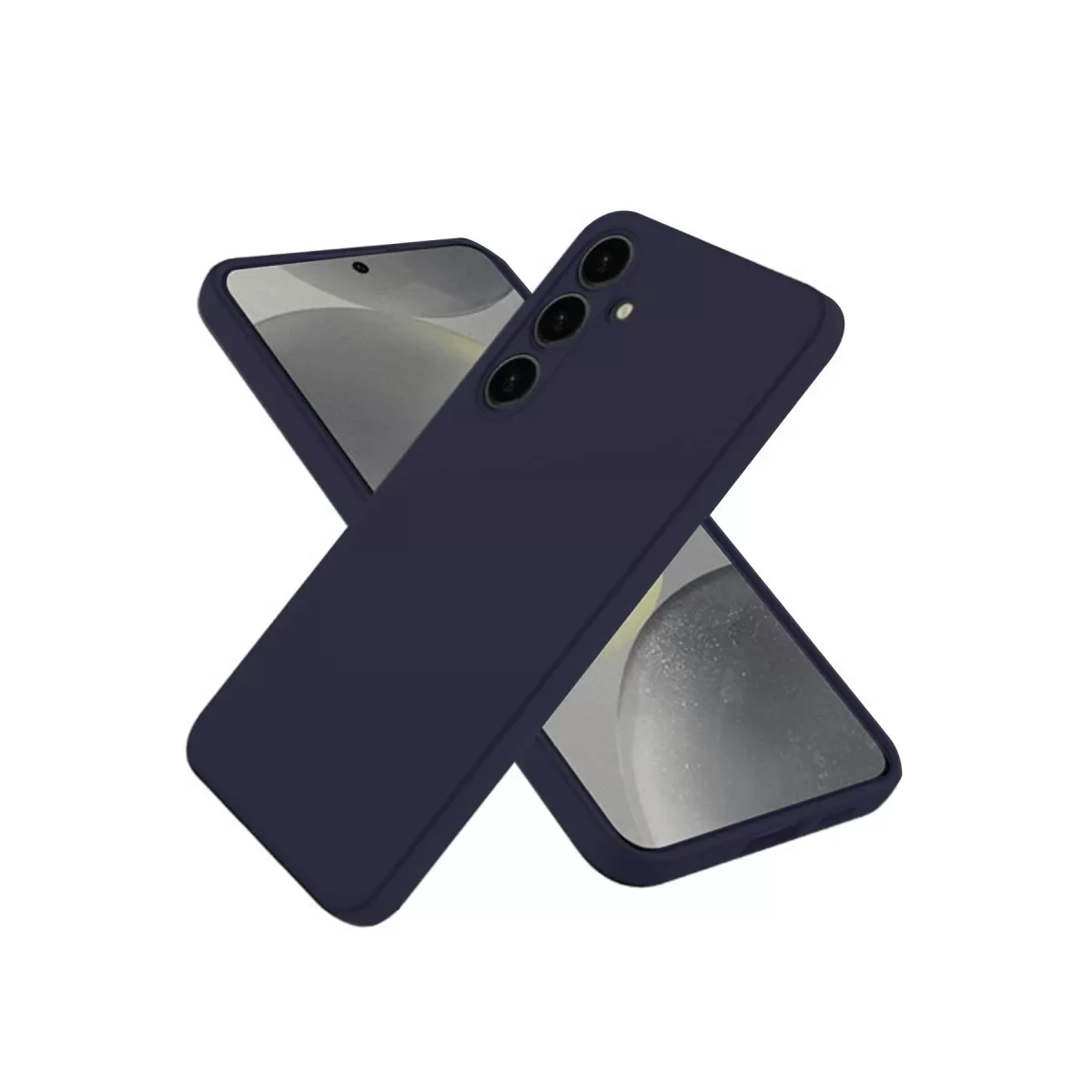 Newface Samsung Galaxy A56 Kılıf First Silikon - Lacivert