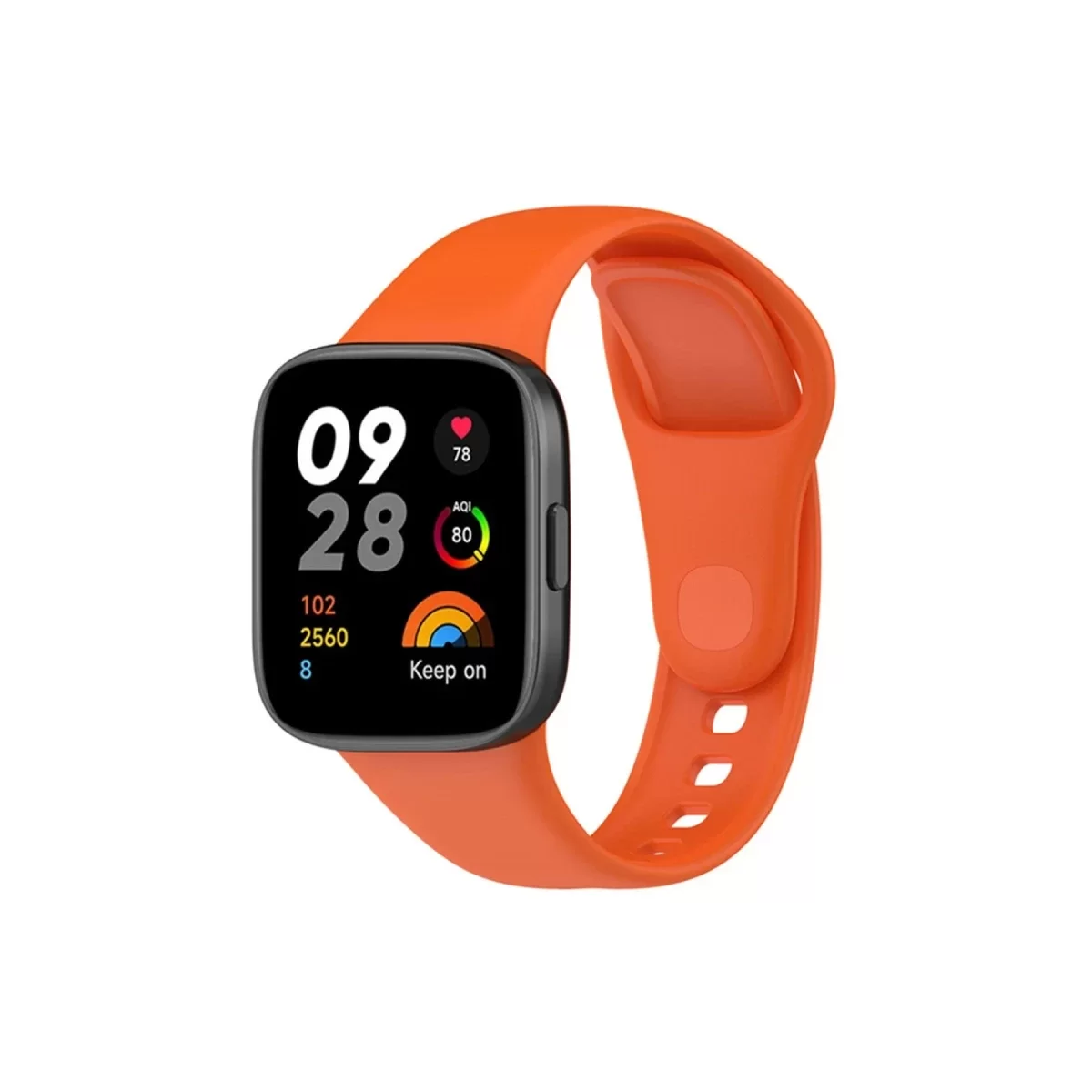Newface Xiaomi Redmi Watch 3 Klasik Kordon - Turuncu