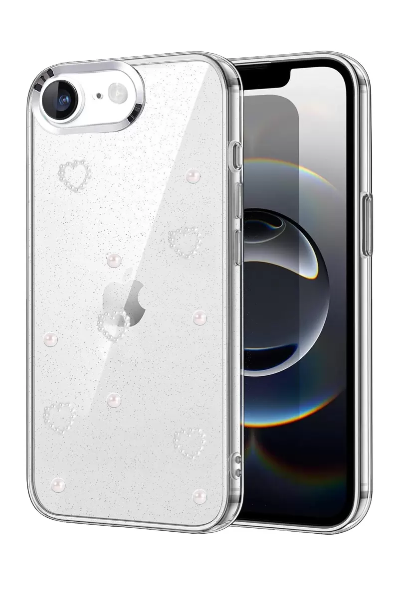 Newface Apple iPhone 16E Fiyonk Desenli Kapak - Desen 10