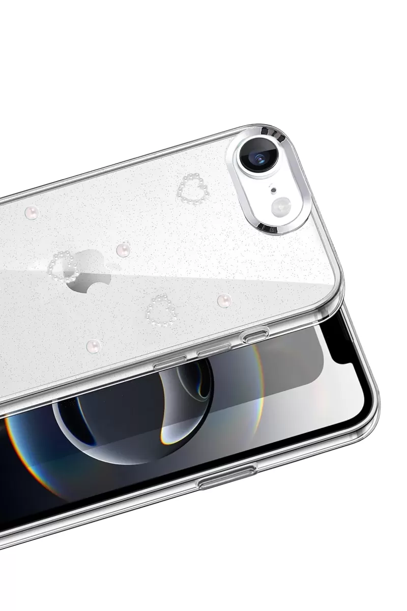Newface Apple iPhone 16E Fiyonk Desenli Kapak - Desen 10