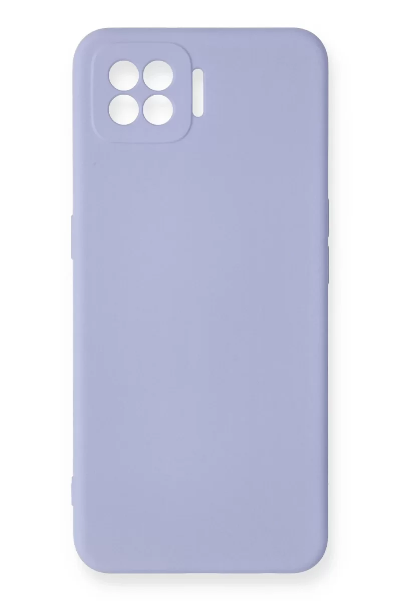 Newface Oppo A73 Kılıf Nano içi Kadife Silikon - Lila