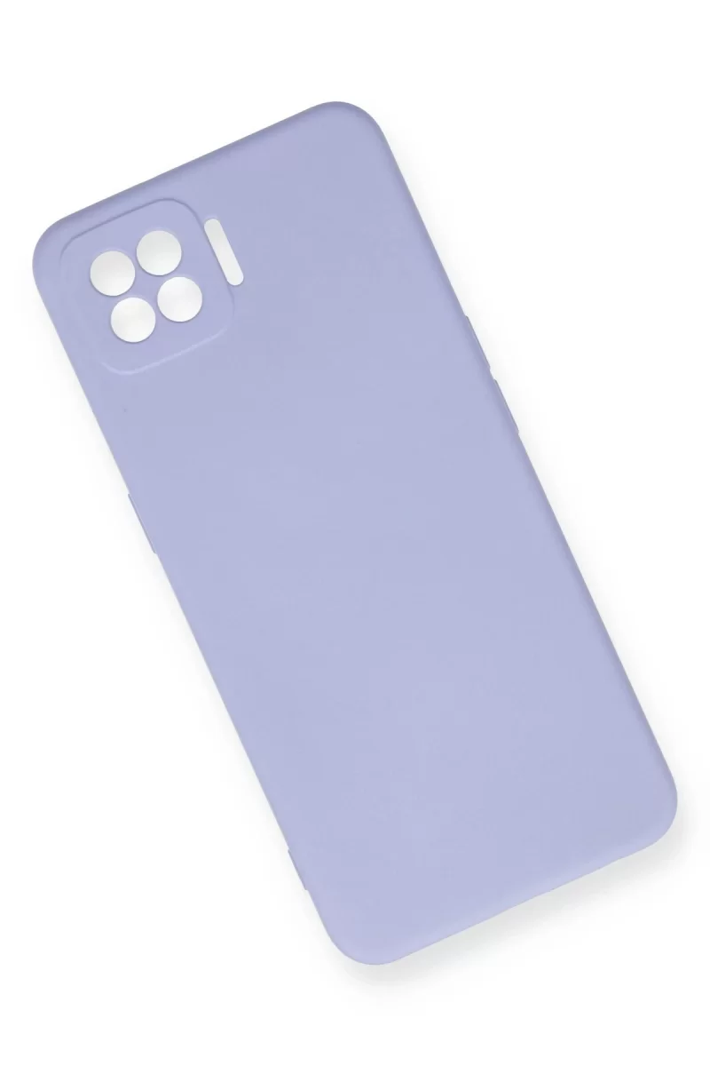 Newface Oppo A73 Kılıf Nano içi Kadife Silikon - Lila