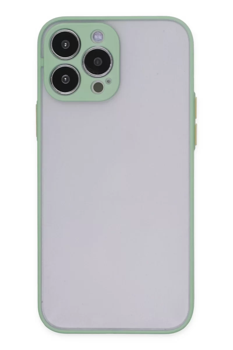 Newface Apple iPhone 14 Pro Max Kılıf Montreal Silikon Kapak - Turkuaz