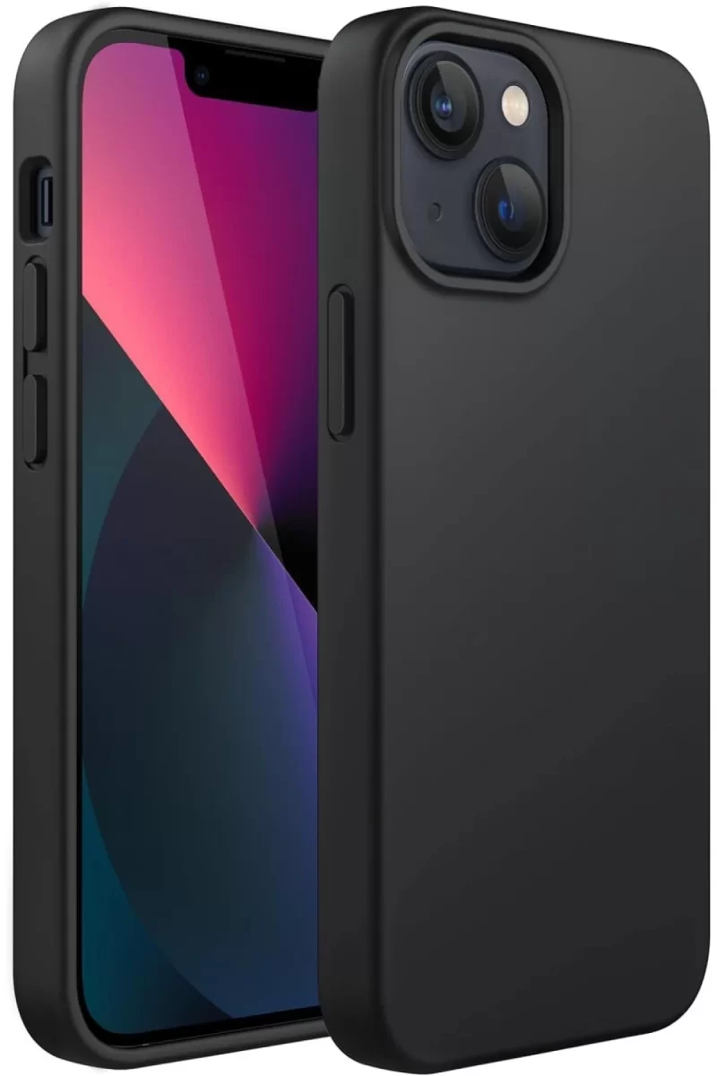 Newface Apple iPhone 14 Plus Kılıf First Silikon - Siyah