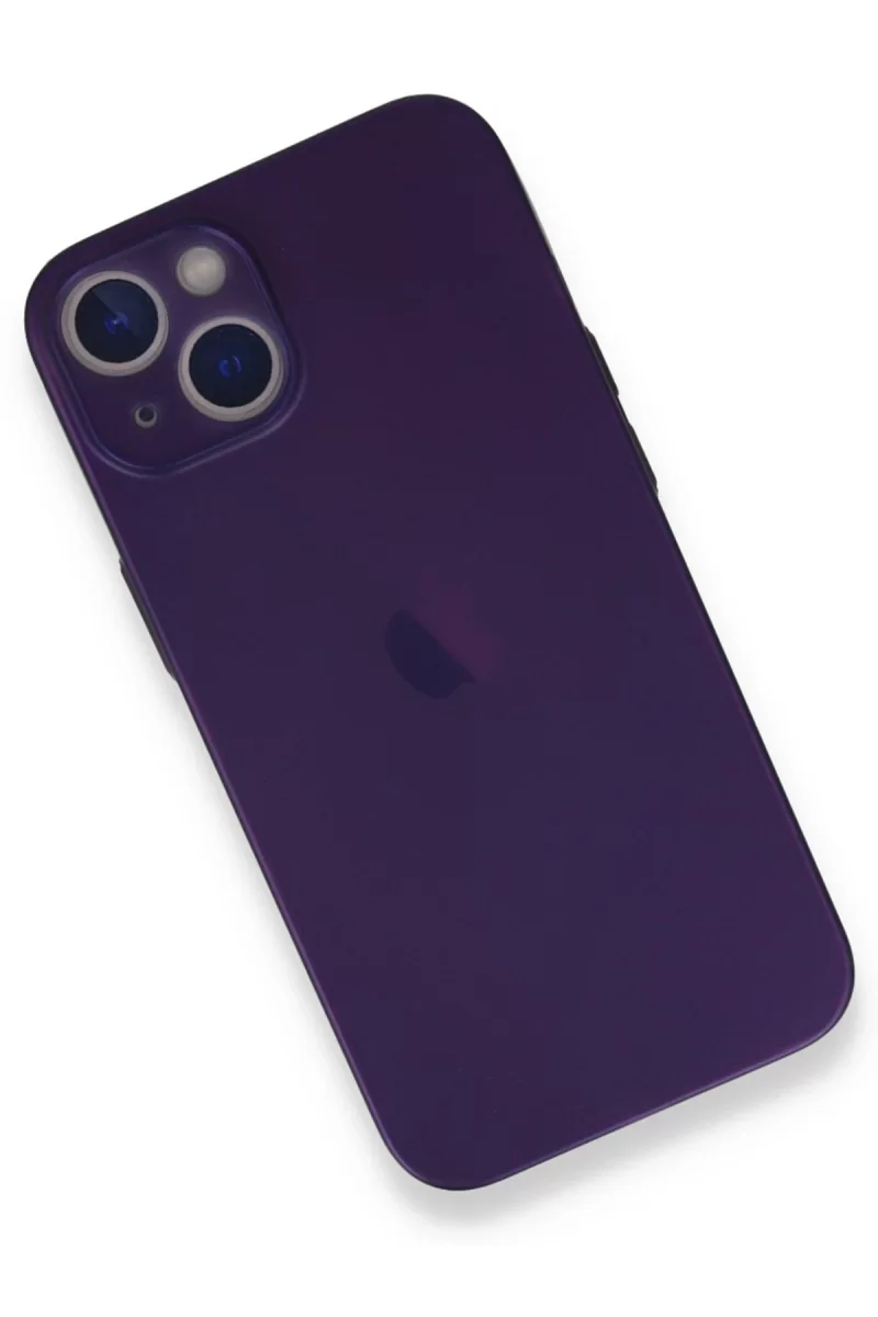 Newface Apple iPhone 14 Plus Kılıf PP Ultra İnce Kapak - Mor