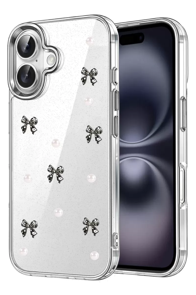 Newface Apple iPhone 16 Plus Fiyonk Desenli Kapak - Desen 8