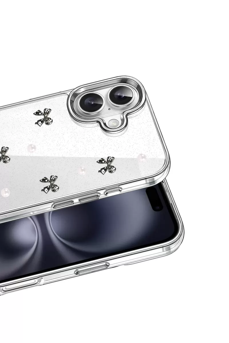 Newface Apple iPhone 16 Plus Fiyonk Desenli Kapak - Desen 8