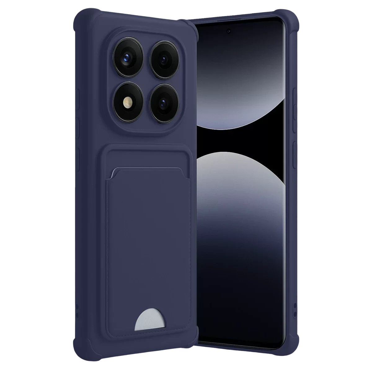 Newface Xiaomi Redmi Note 14 Pro Plus Kelvin Kartvizitli Silikon - Lacivert