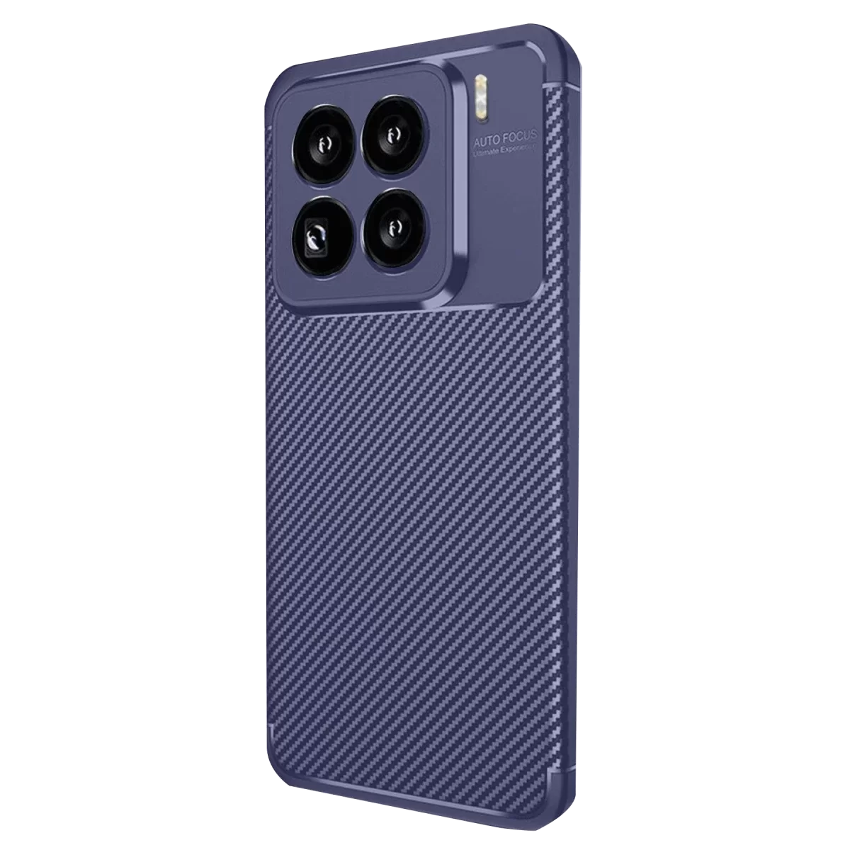 Newface Xiaomi Mi 15 Pro Kılıf Auto Focus Karbon Kapak - Lacivert